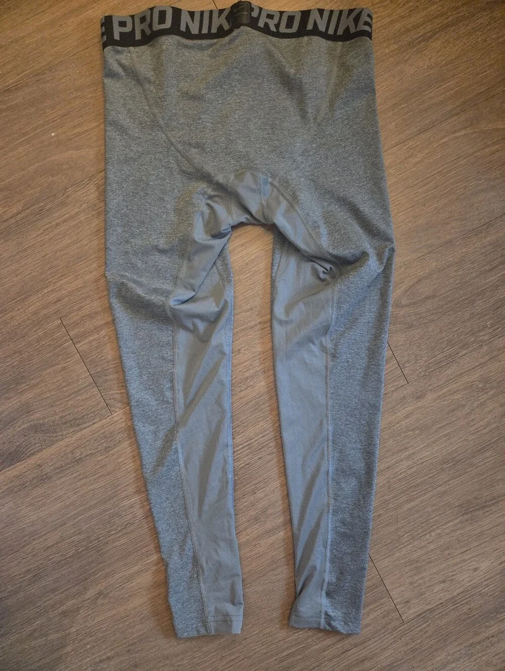 Nike Men’s Gray Compression gray Tights  Pro Waistband
